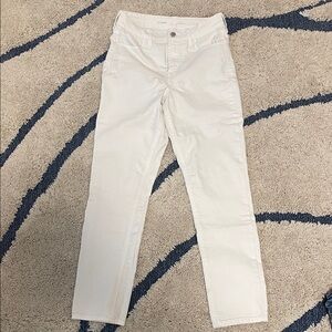 Old Navy Men's Cream Straight Jeans